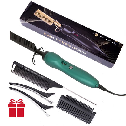 Hot Comb Hair Straightener - TRESU