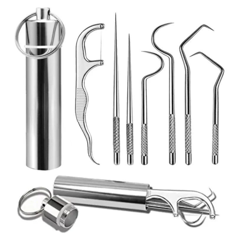 Stainless Steel Toothpick Set - TRESU