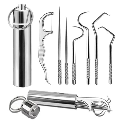 Stainless Steel Toothpick Set - TRESU