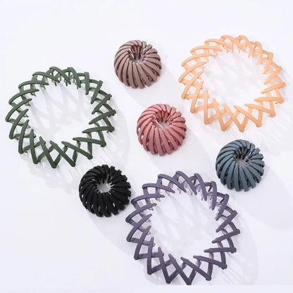 Ponytail Hair Rings Clips - TRESU