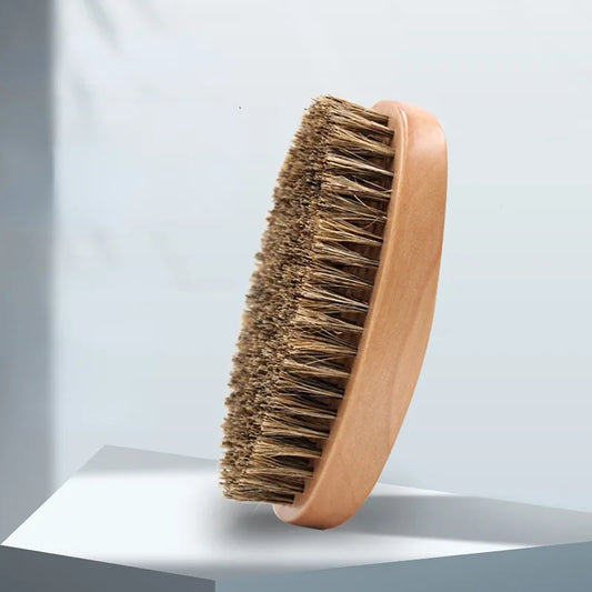 Natural Boar Bristle Beard Brush - TRESU