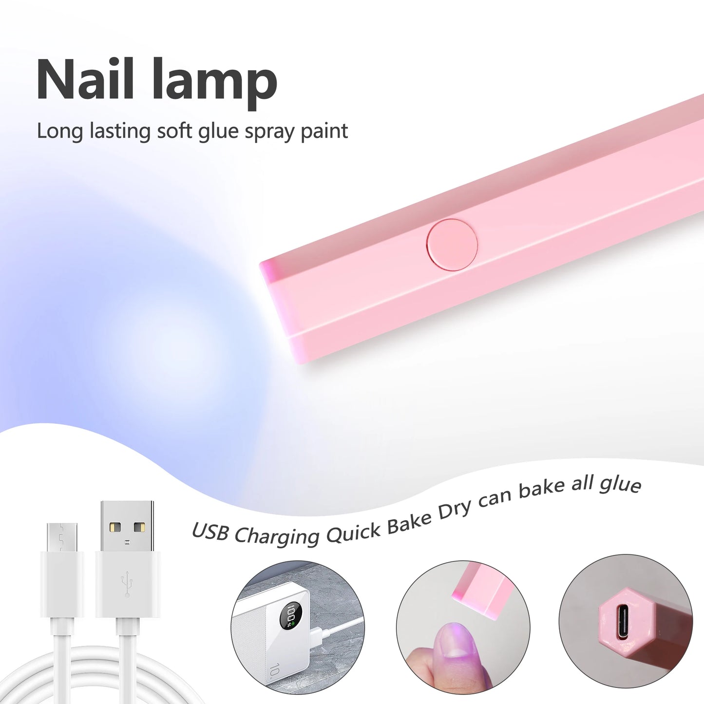 Portable Salon Quick UV LED Nail Dryer - TRESU