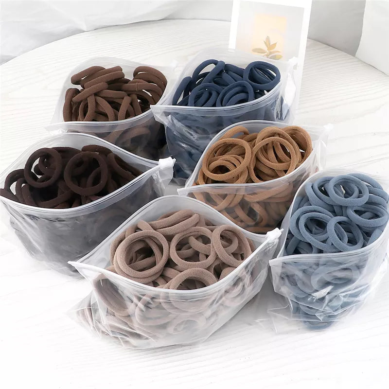 Women & Girls Basic Hair Bands (50 Pcs) - TRESU