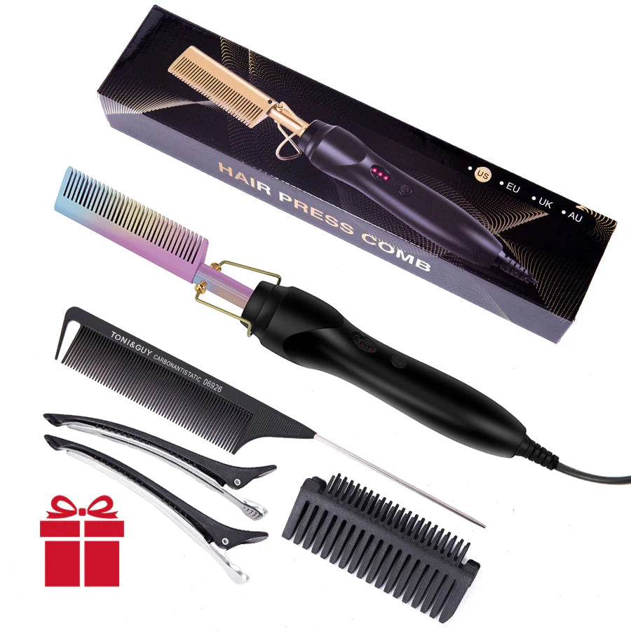 Hot Comb Hair Straightener - TRESU