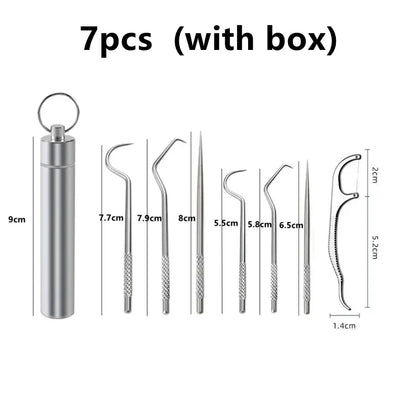 Stainless Steel Toothpick Set - TRESU