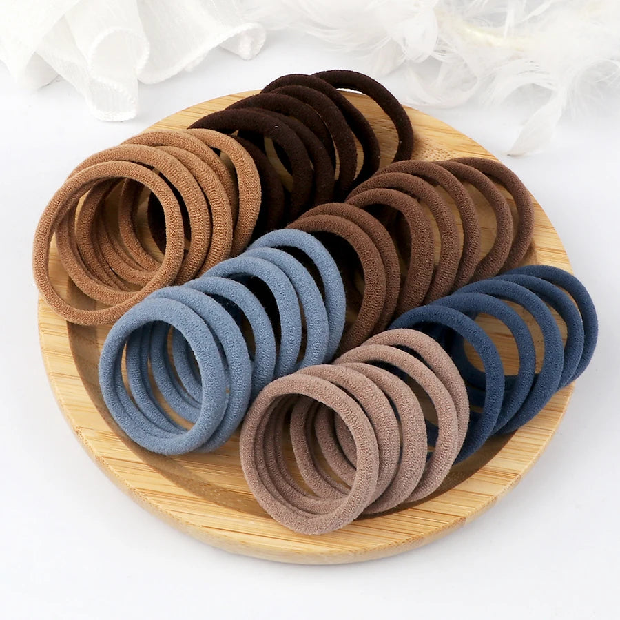 Women & Girls Basic Hair Bands (50 Pcs) - TRESU